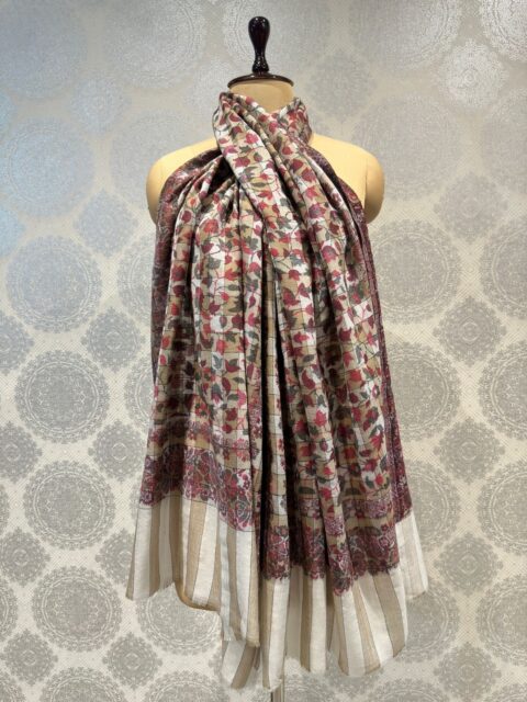 Kashmiri Kani Shawl For Women