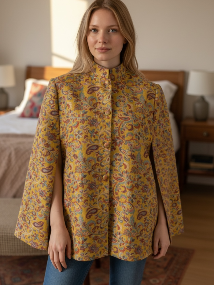 Women's Kani Design Cape Coat