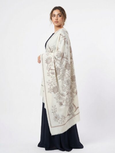 pashmina shawl with swarovski embellishments all over