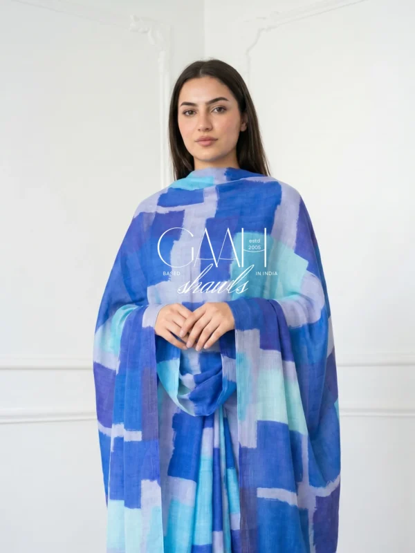 Cashmere Digital Printed Shawl