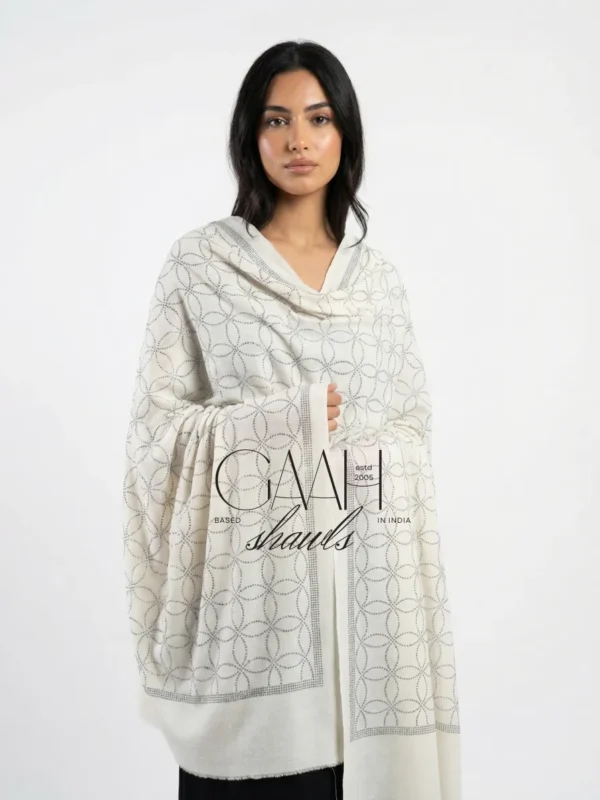 All-Over Swarovski Pashmina Shawl