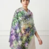 Multicolored Digital Printed Cashmere Shawl