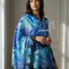 Printed Swarovski Lace Pashmina Shawl Printed Swarovski Lace Pashmina Shawl