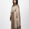Pashmina Shawl With Floral Swarovski Border Design