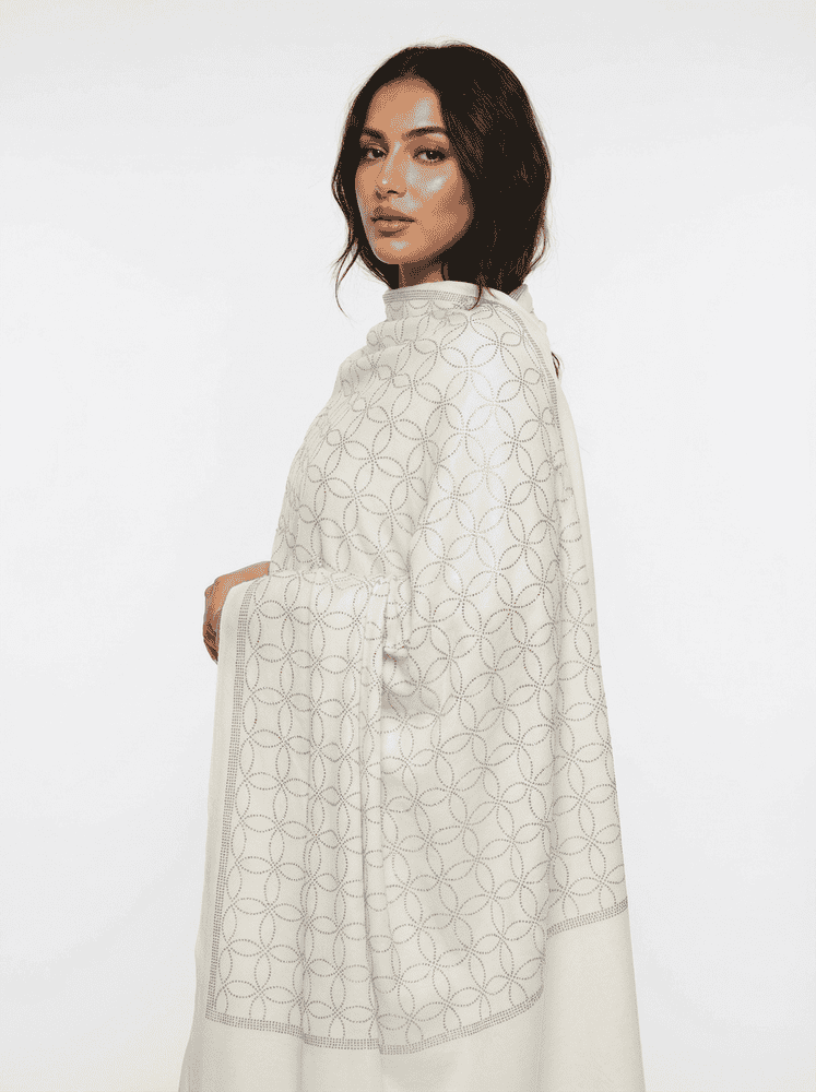All-Over Swarovski Pashmina Shawl