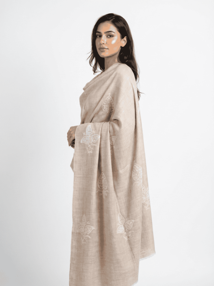 Pure Pashmina Hand Sozni Shawl