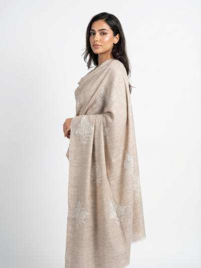 Pure Pashmina Hand Sozni Shawl