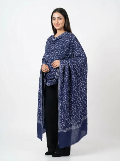 100% Pure Pashmina Hand Embroidered Shawl