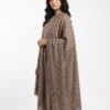 Mocha Pashmina Shawl with All-Over Spiral Swarovski Mocha Pashmina Shawl with All-Over Spiral Swarovski