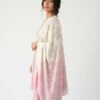 Blush Ivory Pashmina Shawl with All-Over Swarovski Blush Ivory Pashmina Shawl with All-Over Swarovski