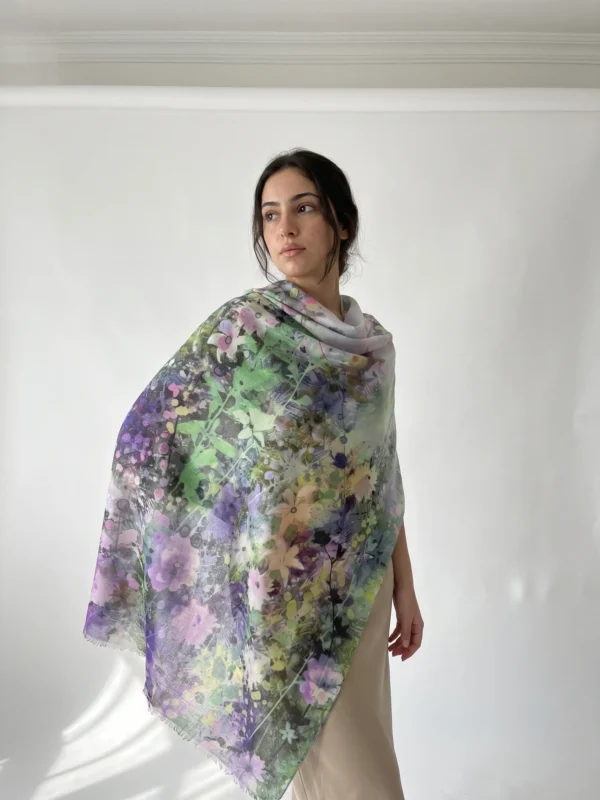 Cashmere Digital Printed Shawl