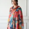 Digital Printed Cashmere Shawl