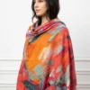 Digitally Printed Cashmere Shawl