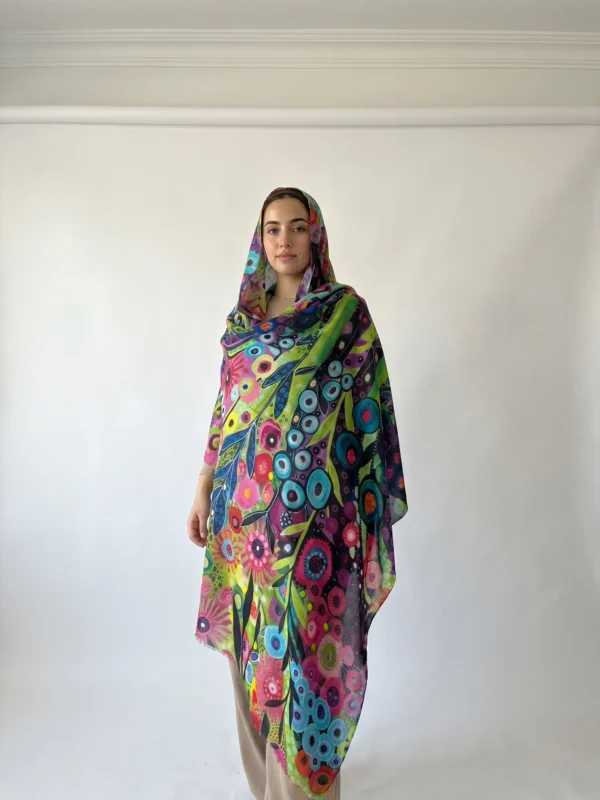 Cashmere Digital Printed Shawl