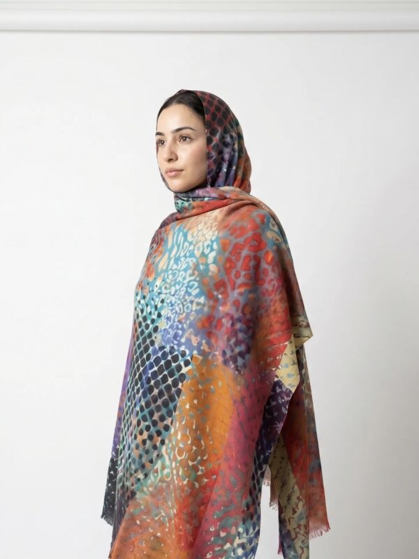 Cashmere Digital Print Shawl