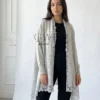 Cashmere Knitted Lace Shrug
