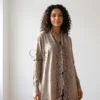 Floral Lace Cashmere Cover-Up
