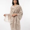 Soft Champagne Lace Pashmina Shawl