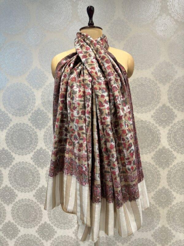 Kashmiri Kani Shawl For Women