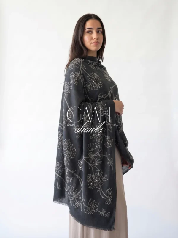 All-Over Swarovski Pashmina Shawl