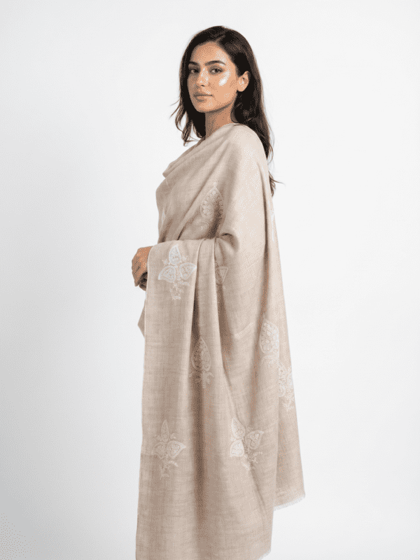 Pure Pashmina Hand Sozni Shawl